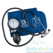 CS Medica CS-107 - тонометр механический, на плечо, с фонендоскопом